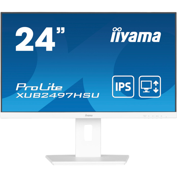 IIYAMA 24  WHITE IPS-panel 1920x1080100Hz 15cm Height